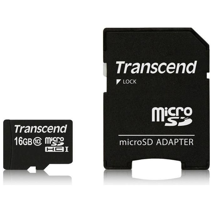 Transcend 16gb Microsdhc(1 Adapter)