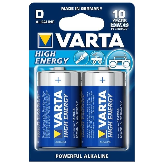Varta Batteria Alcalina High-energy