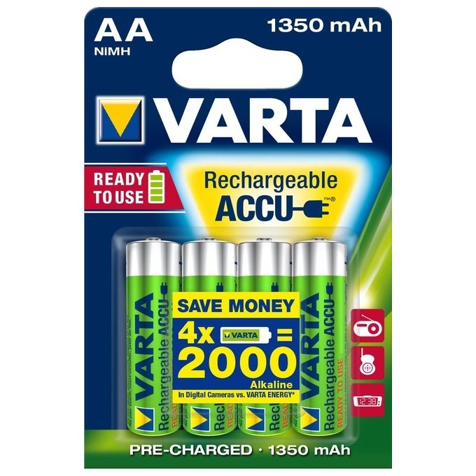 Varta Ready2Use HR06 1350mAh