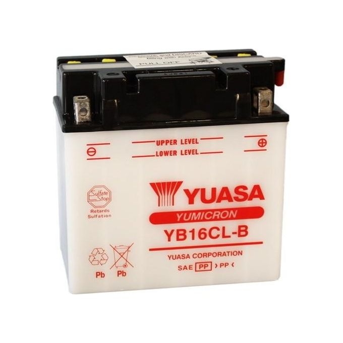Batteria Moto Yuasa YB16CL-B