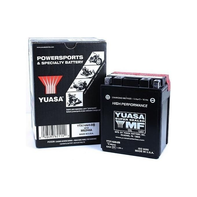 Batteria Moto Yuasa YTX14AH-BS