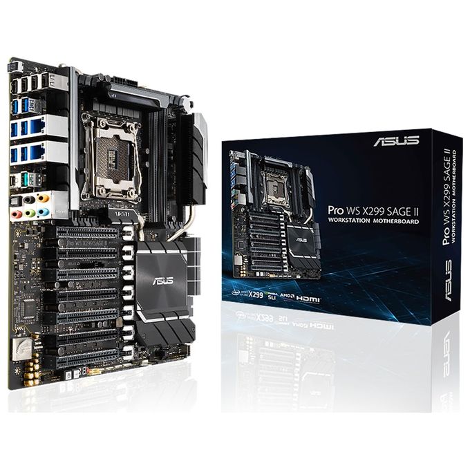 ASUS Pro WS X299 SAGE II Intel X299 LGA 2066 Socket R4 CEB
