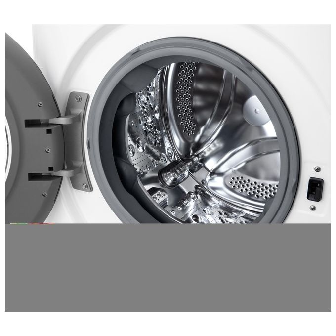 LG D2R3S08NSWW Lavasciuga Slim 8-5kg AI DD Classe Energetica E 1200 Giri AI Wash Vapore