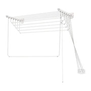 Colombo New Scal SG140 Stendibiancheria Sali e Stendi da Parete 140 cm 6 Fili 8.4 m 4 Kg Acciaio Verniciato colore Argento