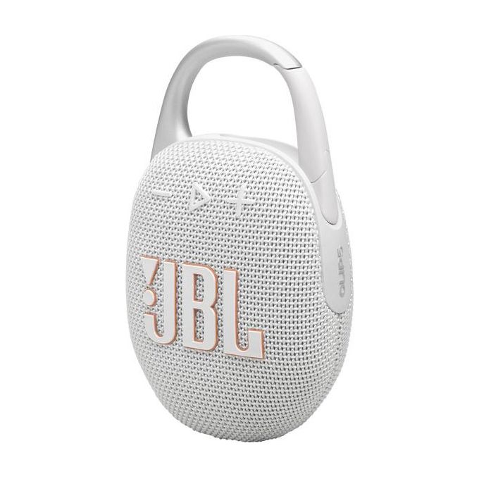 JBL Clip 5 Speaker Bluetooth Portatile Altoparlante Wireless Compatto Moschettone Integrato Waterproof Grigio