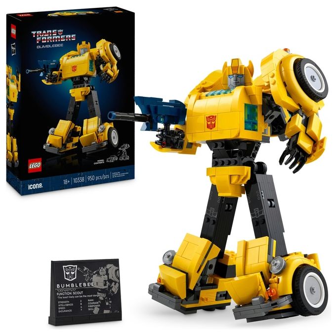 Lego Icons Transformers Bumblebee