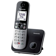 Panasonic KX-TG6851JTB Cordless DECT Display 1.8'' Blocco Chiamate ID Vivavoce Nero