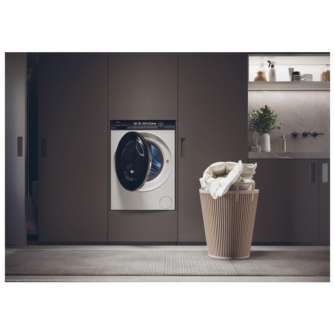 Haier I-Pro Series 7 Plus HW80-B14979TU1 Lavatrice Caricamento Frontale 8Kg 1400 Giri-min Classe Energetica A Bianco