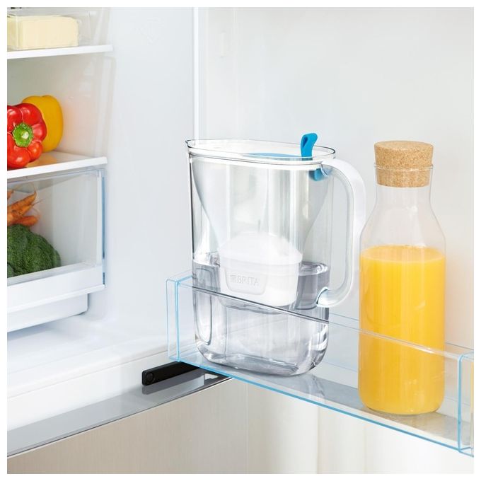 Brita Style Eco Glacier Blue Bottiglia per Filtrare l'Acqua 2.4 Litri