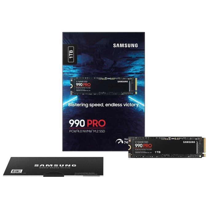 Samsung MZ-V9P1T0BW 990 PRO 1 TB SSD interno NVMe-PCIe M.2 PCIe NVMe 4.0 x4
