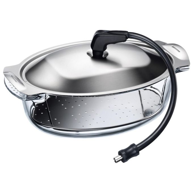 AEG S.STEAMKIT Pirofila a vapore per cottura nei forni XXl 74 Litri