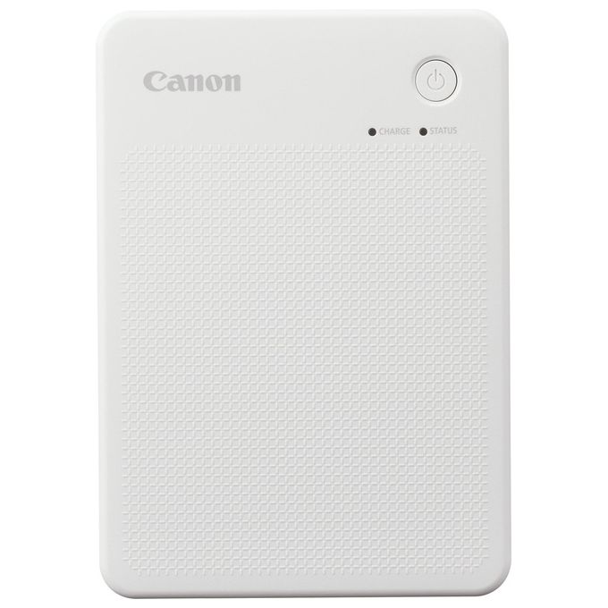 Canon Stampante portatile SELPHY QX20: per la stampa Wi-Fi direttamente dal tuo dispositivo smart. Stampa a sublimazione 2 formati di stampe con adesivo rimovibile e ricarica USB-C - Bianco
