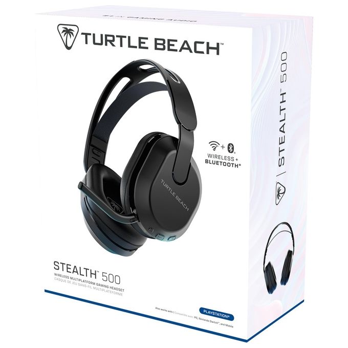 Turtle Beach Stealth 500 Cuffia Gaming a Padiglione Bluetooth Nero