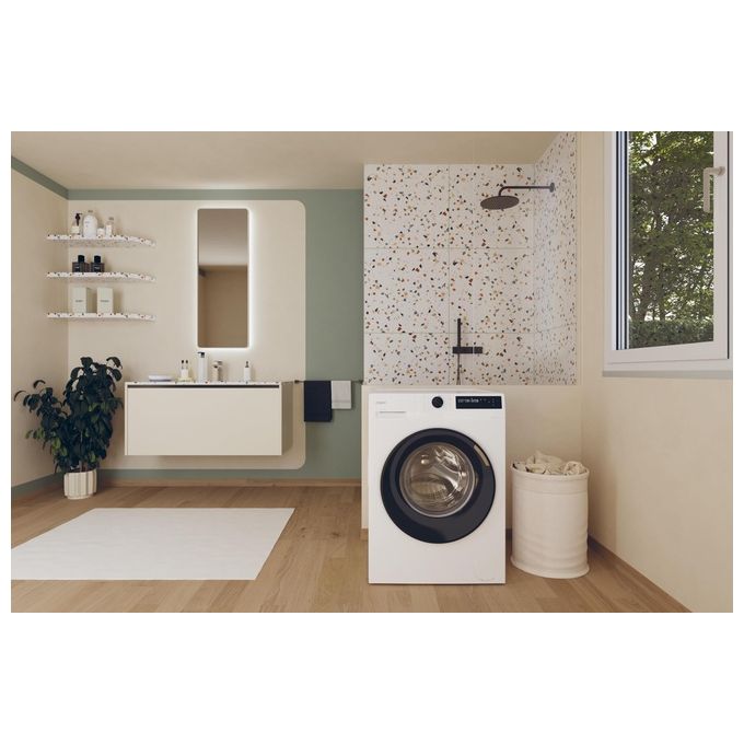 Candy BR 48B6-S ProWash 500 Lavatrice Frontale 8 Kg 1400 rpm Classe A Wi-Fi Inverter 16 Programmi (85x60x53 cm) colore Bianco