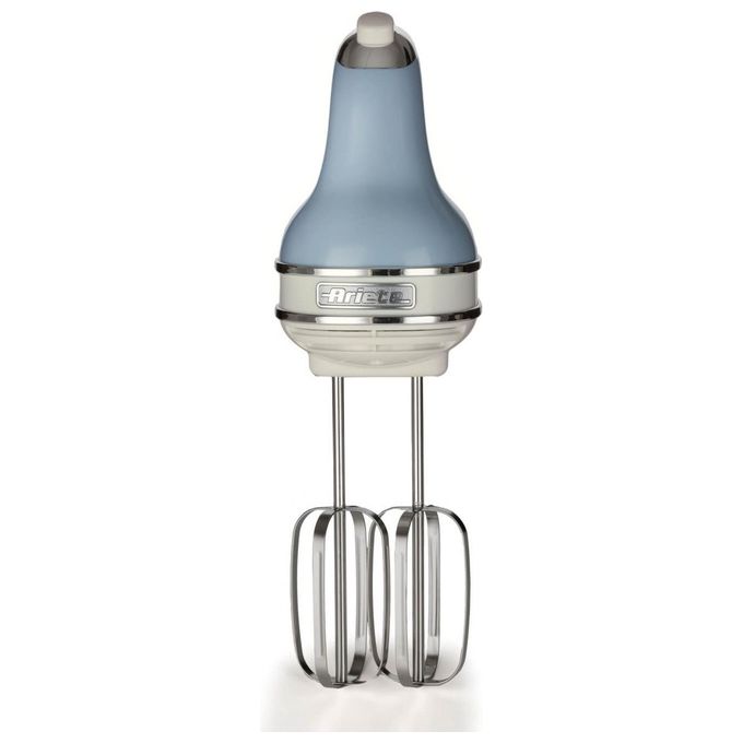 Ariete Sbattitore Elettrico Potenza 450W 5 Velocita' 2 Fruste colore Celeste 1548 Vintage
