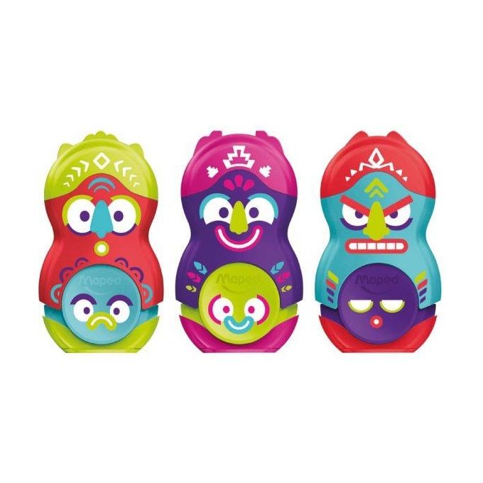 Maped Gomma Temperino Duo Loopy Colori Assortiti