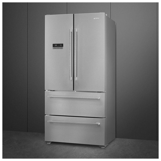 Smeg FQ55FXDE Universale Frigorifero side by side 4 porte 539 litri Classe E inox