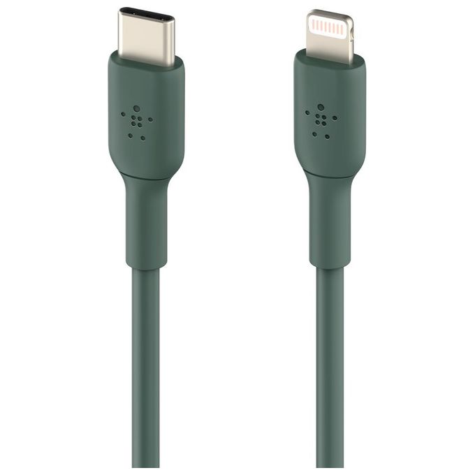 Belkin CAA003bt2MBK BOOST Caricabatterie Lightning a USB-C Cavo 2mt Nero
