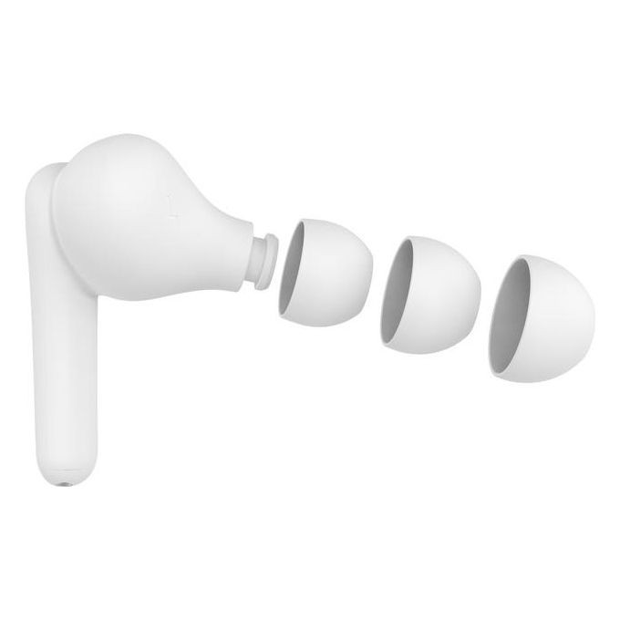 Belkin SoundForm Rhythm Auricolari True Wireless con Microfono Ricarica Usb-c Rapida Bluetooth Bianco