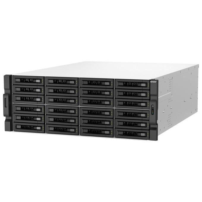 Qnap TS-H3087XU-RP NAS Armadio 4U Collegamento Ethernet LAN Nero-Bianco E-2378