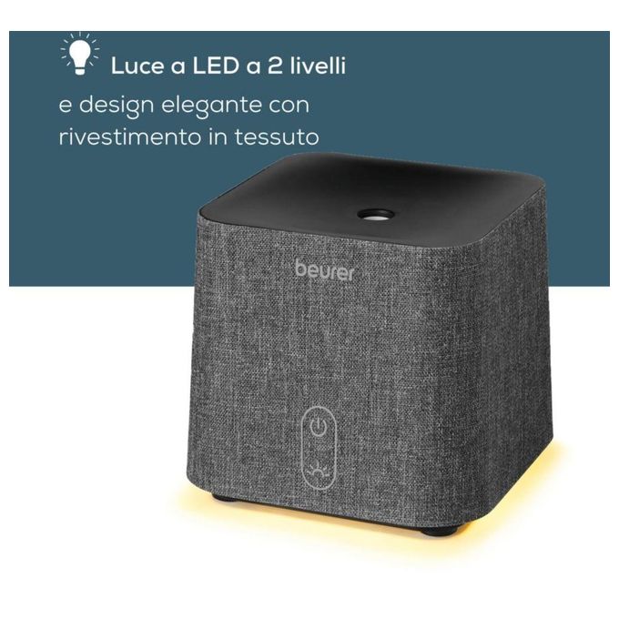 Beurer LA 35 Diffusore Aromi in Tessuto Grigio