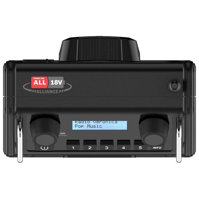 PerfectPro DABPRO 18V radio da cantiere