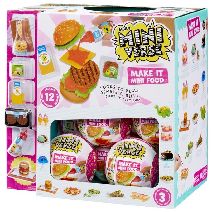Mga Playset Make It Mini Foods Miniverse Assortito