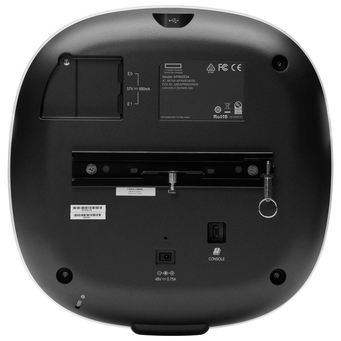 HP Enterprise Aruba AP-534 (RW) Campus Wireless Access Point Bluetooth 5.0 Wi-Fi 6 2.4GHz 5GHz