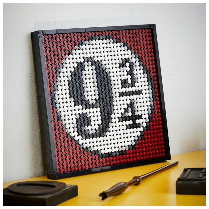 LEGO Art Harry Potter Hogwarts Crests