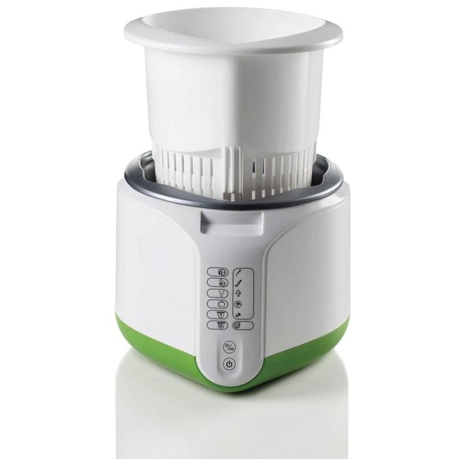 Ariete 615 B-Cheese Macchina per Formaggio e Yogurt 500 W 6 Programmi Preimpostati Bianco Verde