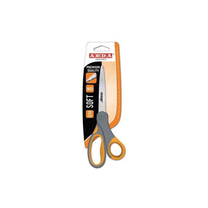Arda FD2019 Forbice Soft 20 per la Casa e Ufficio in Colori Assortiti
