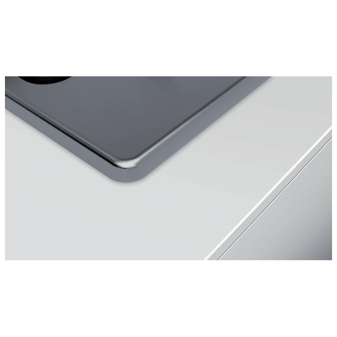Bosch PGH6B5B60 Serie 4 Piano Cottura a Gas 4 Zone Griglie in Ghisa 60 cm Acciaio Inox