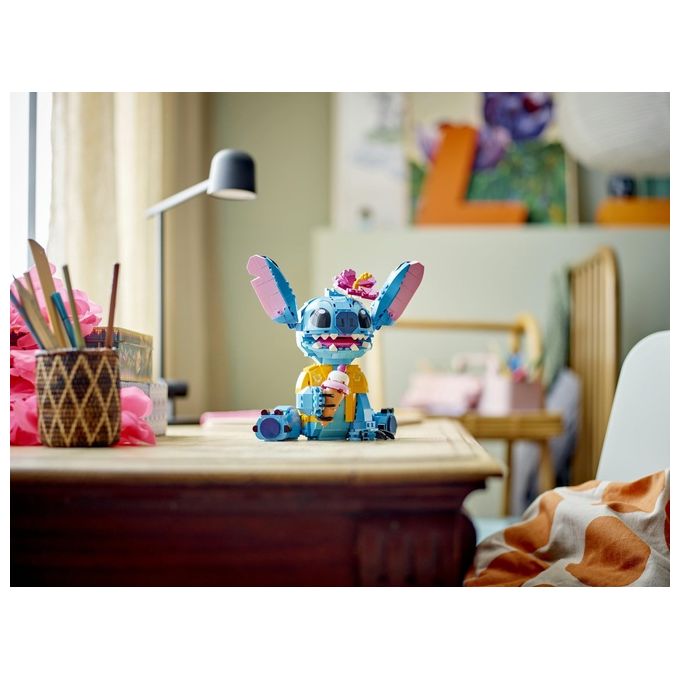 LEGO Disney 43249 Stitch, Gioco per Bambini 9+, Personaggio da Costruire con Parti Mobili, Idea Regalo Divertente dal Film