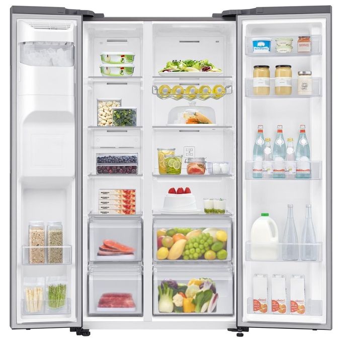 Samsung RS65DG54R3S9EF Frigorifero Side by Side 635 Litri Classe E Wifi dispenser acqua con allaccio Inox