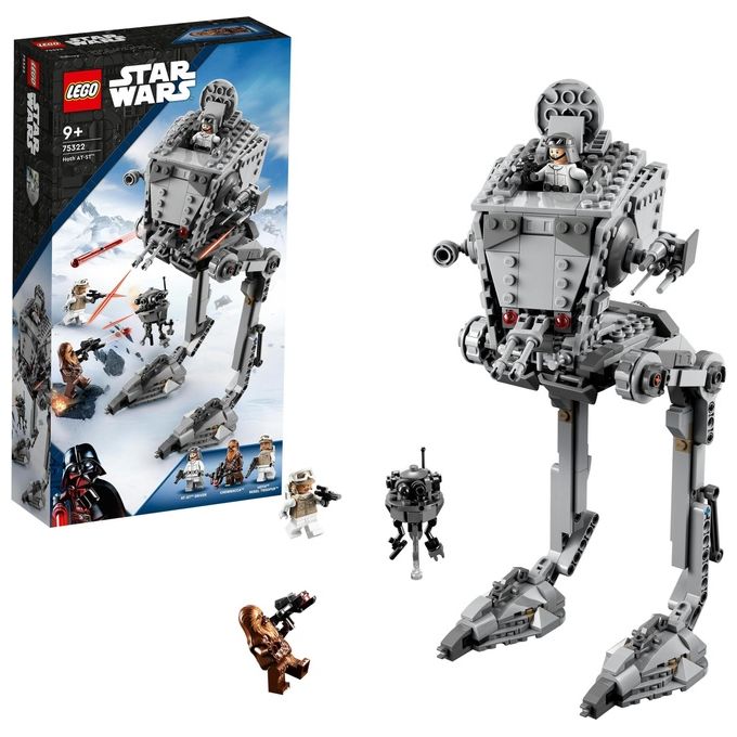 LEGO Star Wars At-St di Hoth con Minifigure di Chewbacca e Droide