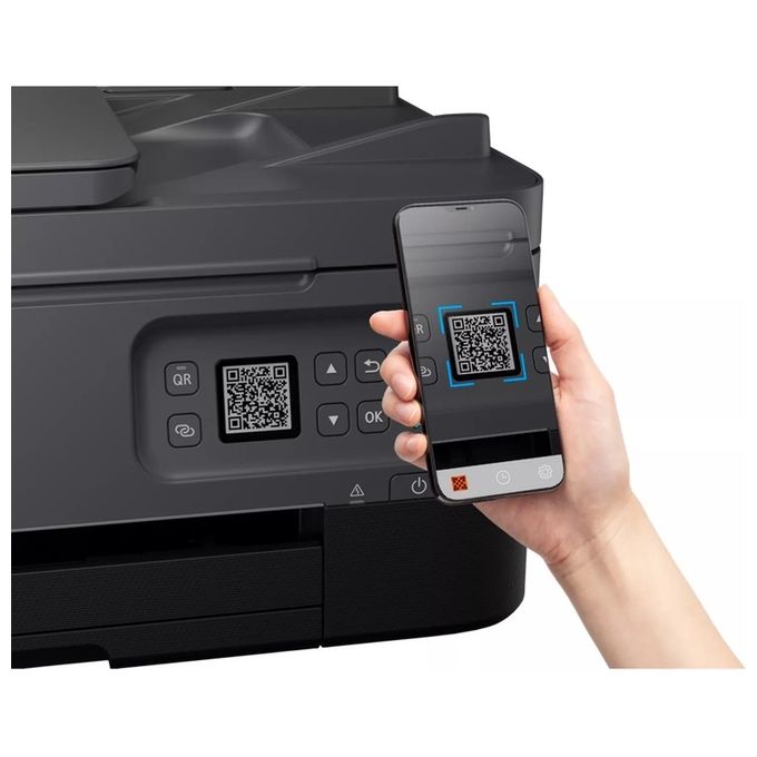 Canon Stampante 3 in 1 PIXMA TS7450i wireless per uffici domestici - Compatibile con PIXMA Print Plan - Stampa fotografica senza bordi - Funzionalita' wireless tramite archiviazione cloud (nero)