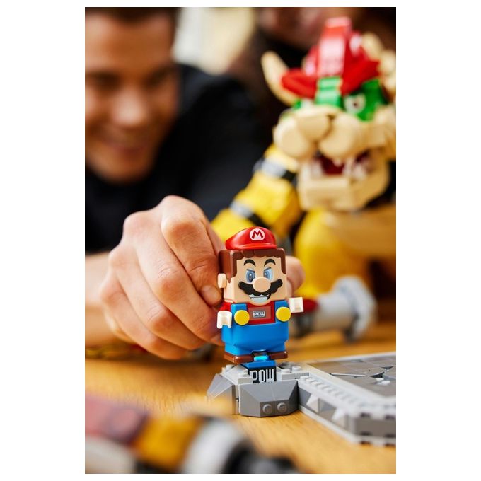 LEGO Super Mario 71411 Il Potente Bowser, Kit di Costruzioni per Adulti, Idee Regalo, Personaggio Snodabile 3D da Collezione