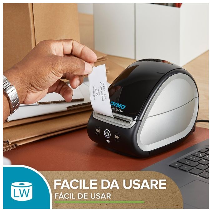 Dymo Cf2x260 etichette Labelwriter 36x89mm Bianco