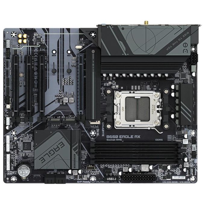 Gigabyte B650 EAGLE AX Scheda Madre AMD B650 Presa di Corrente AM5 ATX