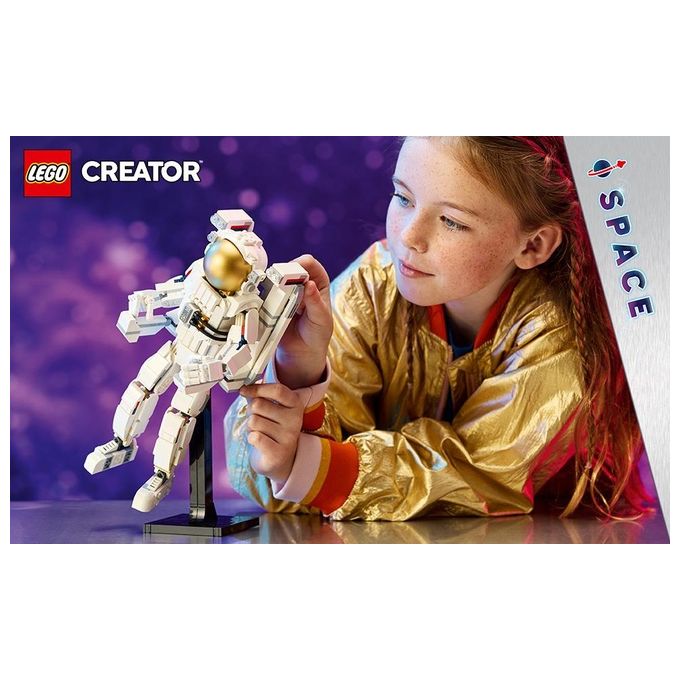 Lego 31152 Creator Set da costruzione 3 in 1 Astronauta Cane Spaziale Astronave Viper Jet 647 pezzi 9+ anni colore Multicolore