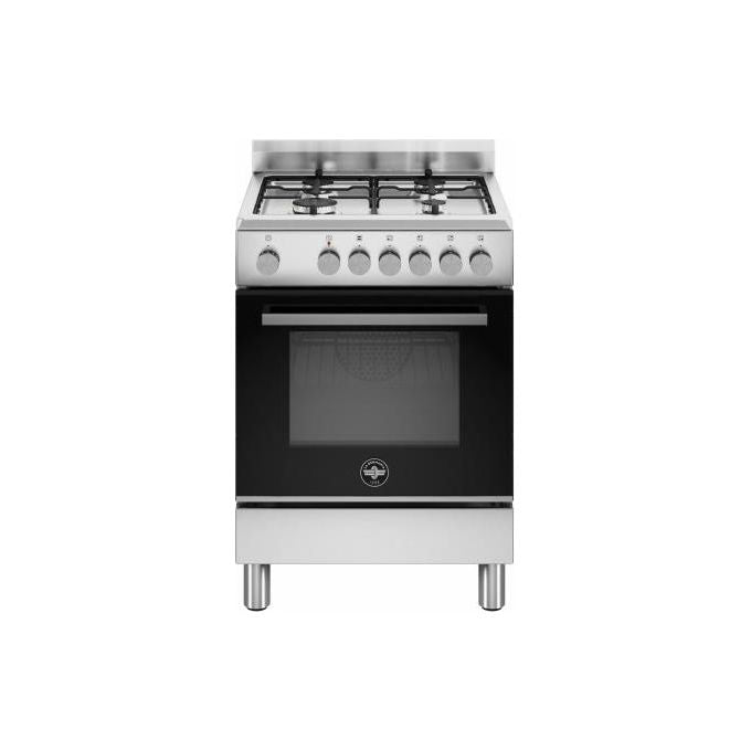 La Germania FTR664EXV24 Cucina con Piano Cottura a Gas Forno Elettrico 60cm Inox