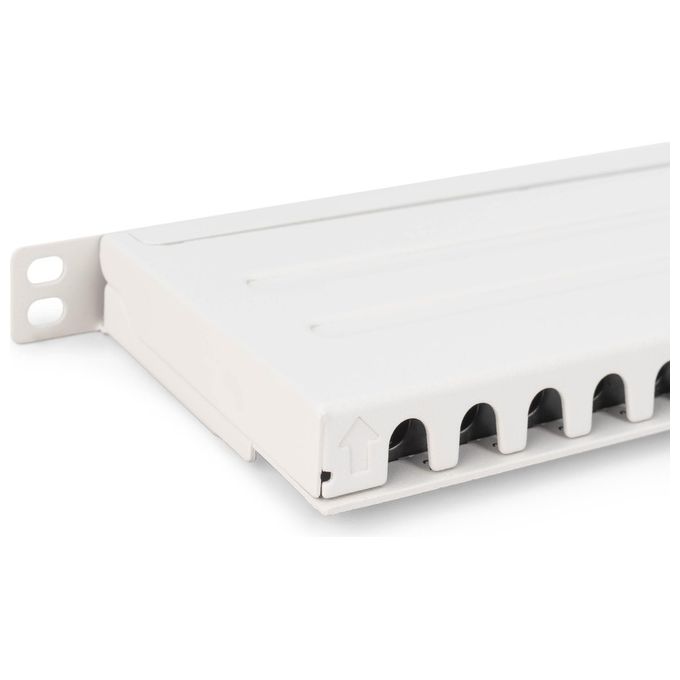 Digitus DN91624SSLEAG Pannello Patch Classe Ea Cat 6a ad Alta Densita' Schermato 24 Porte