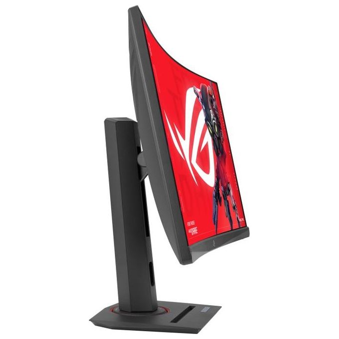 ASUS ROG Strix XG27WCS Monitor Gaming Curvo da 27'' 2560x1440 180 Hz 1ms (GTG) Fast VA Extreme Low Motion Blur Sync USB Type-C FreeSync DisplayWidget Center HDR Nero
