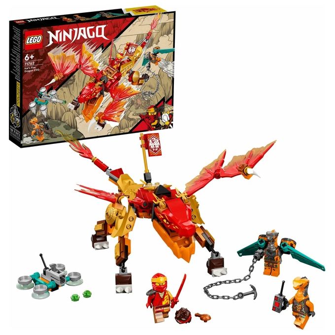 LEGO Ninjago Dragone del Fuoco di Kai Evolution