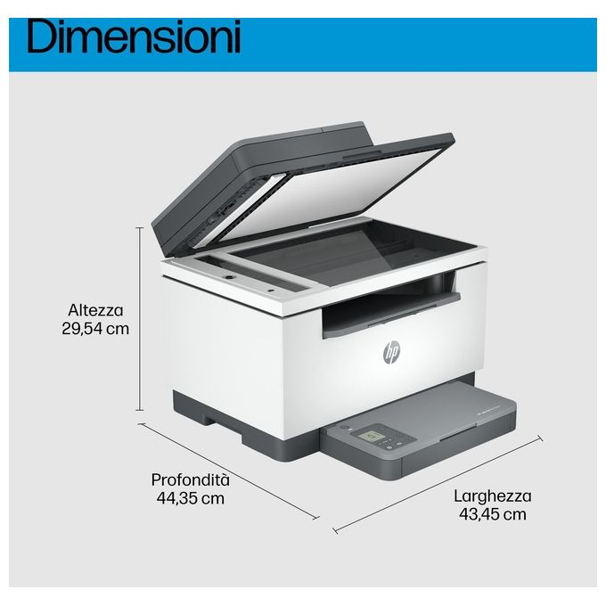HP LaserJet M234sdn Stampante Multifunzione Laser A4 600x600 Dpi 30 Ppm