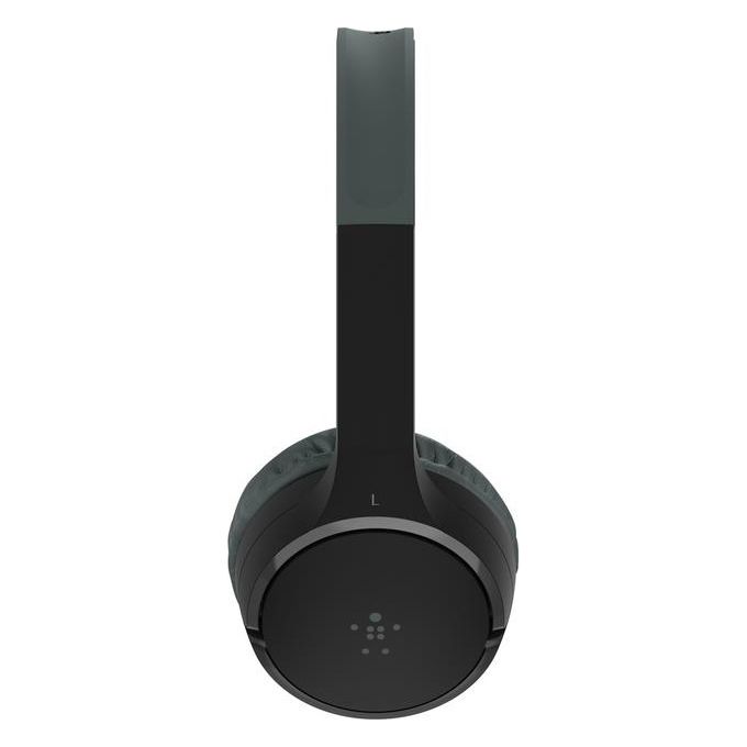 Belkin SoundForm Mini Cuffie Wireless per Bambini con Microfono Nero