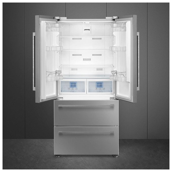 Smeg FQ55FXDE Universale Frigorifero side by side 4 porte 539 litri Classe E inox