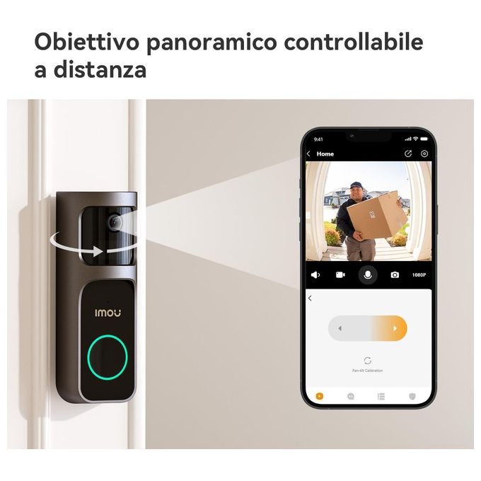 Imou Security Cameras Imou Doorbell 2s Kit 3mp-2k Live Monitoring
