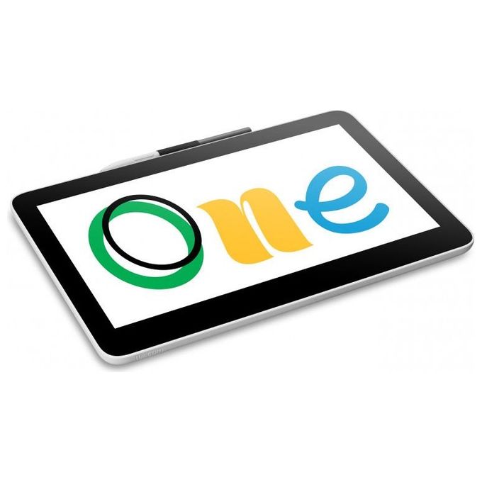 Wacom One 13 Touch Tavoletta Grafica Bianco 2540 Lpi Usb