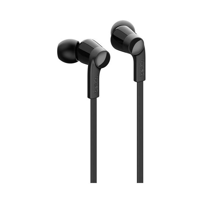 Belkin Rockstar In-Ear Cuffie Usb-C Connector Nero